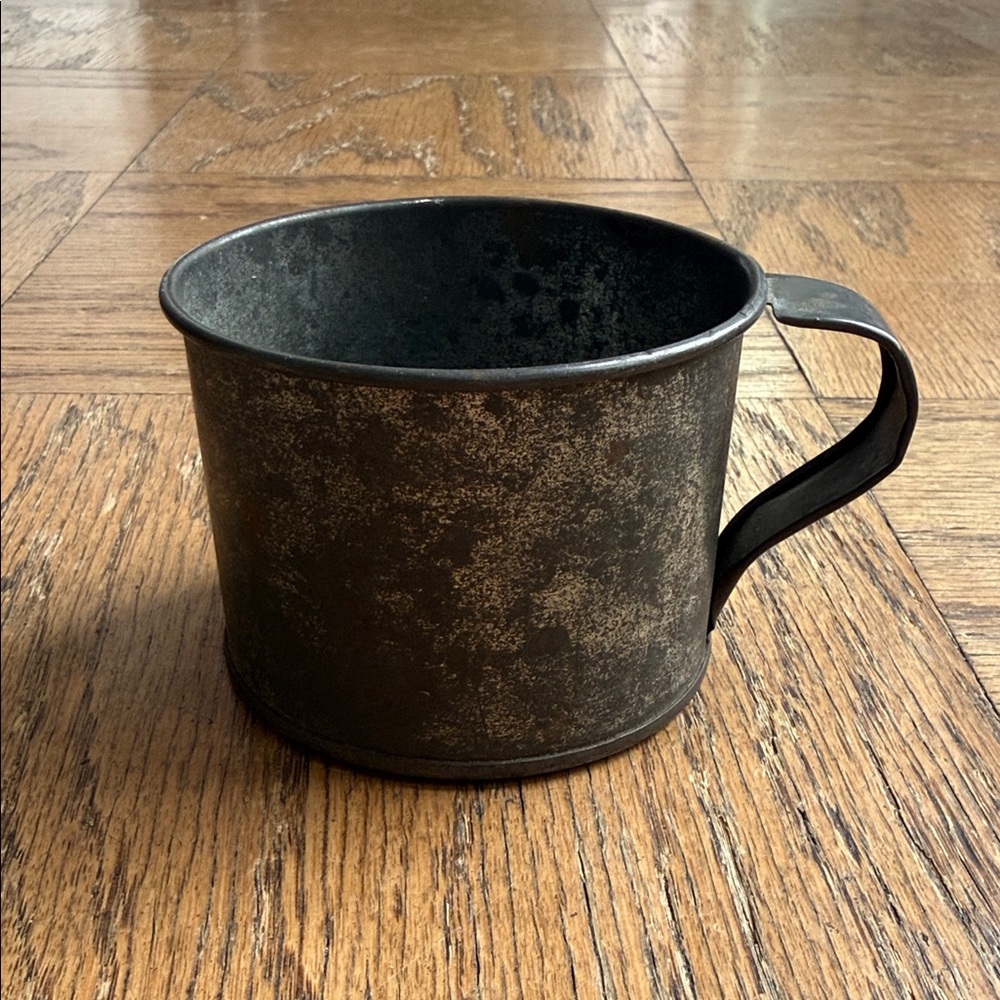 Vintage Tin Cup